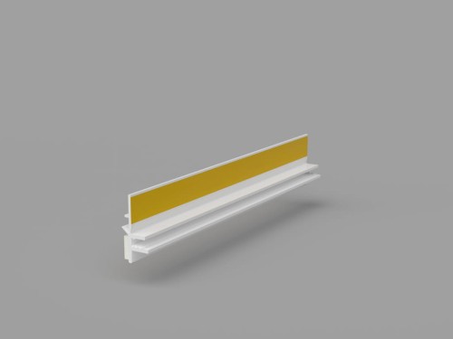 BP12 MIDI listwy pcv do okien z uszczelką 9/3mm 30 szt.