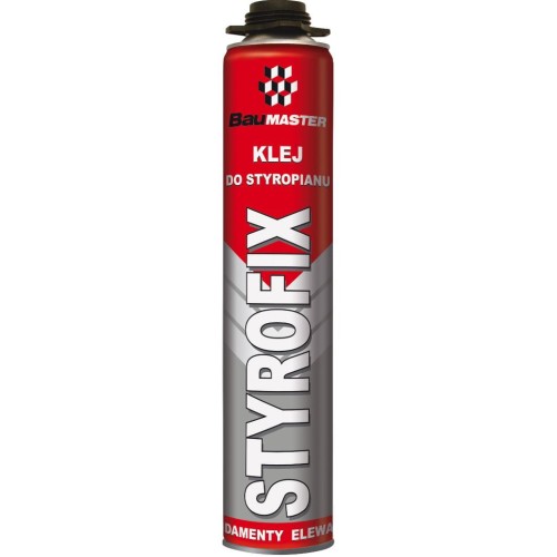 Klej Poliuretanowy STYROFIX na Fundamenty i Elewacje 750ml