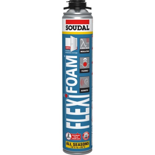 Flexifoam Soudal Piana Elastyczna 750ml / 1 szt