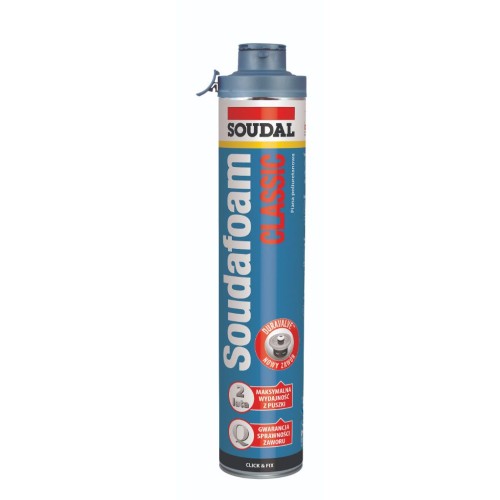 Soudafoam Classic Click Piana Pistoletowa 750ML / 12 sztuk