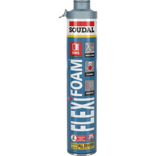 Flexifoam Soudal Piana Elastyczna 750ml / 12 sztuk