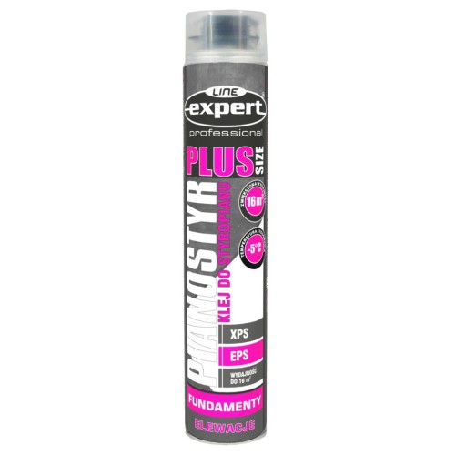 Klej do styropianu Pianostyr Plus Size Expert Line 750ml 12szt.