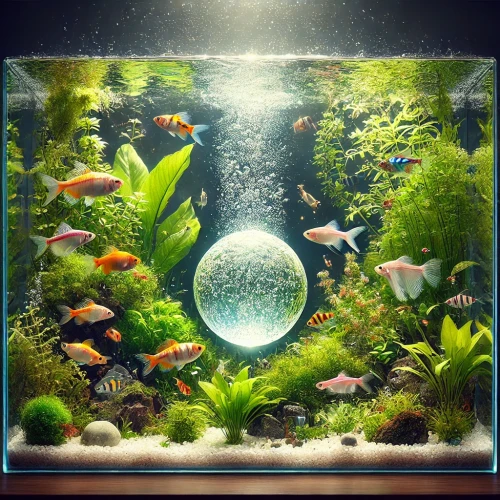 Technologia Żywej Wody – Aktywna Kula do Akwarium 5 cm.webp