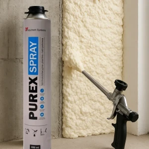 Natryskowa Pianka Termoizolacyjna Purex Spray 850ml 2szt.