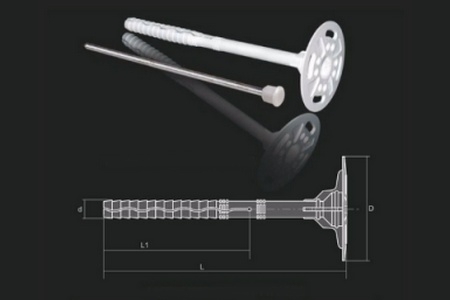 Kołki do wełny i styropianu